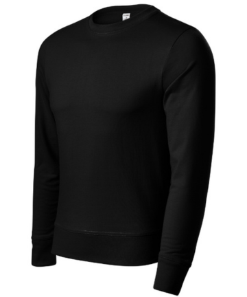 Mikina unisex s logom čierna