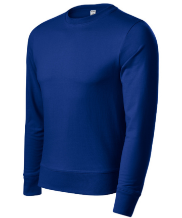 Mikina unisex s logom modrá